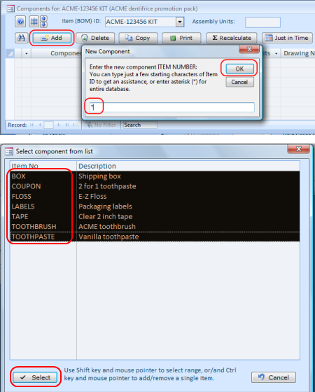 Adding Components